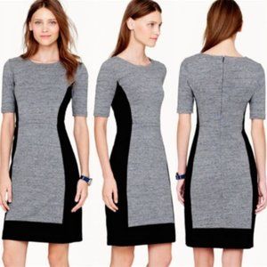 JCrew Career Colorblock Sheath Dress NWOT (Size 6)